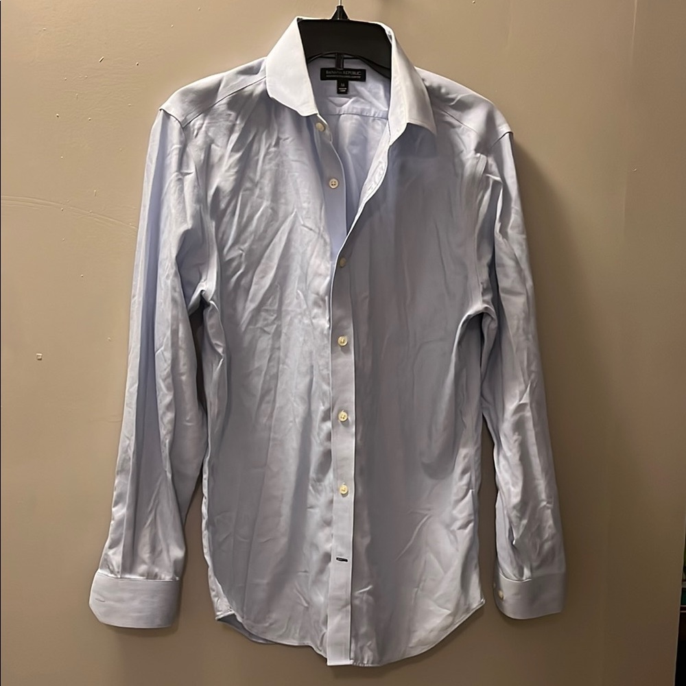 Banana Republic Men's Light Blue Shirt